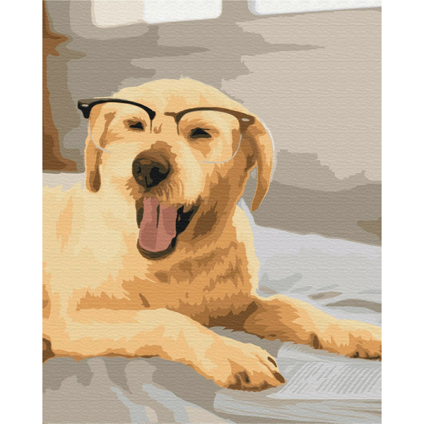 Картина по номерам Тварини, птахи та риби - Розумний дружок