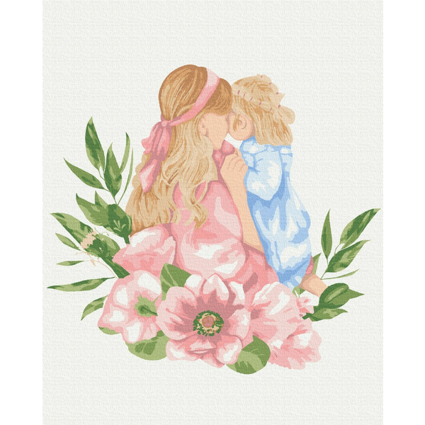 Картина по номерам Люди на картинах - Матусина любов