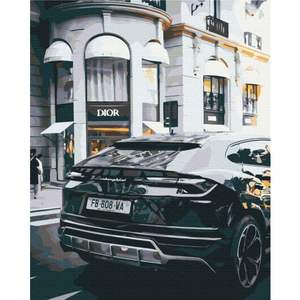 Картина по номерам Кораблі, автомобілі та літаки - Розкішне життя