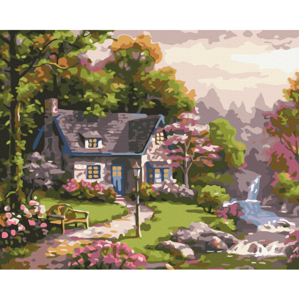 Картина по номерам Природа - Казковий ліс