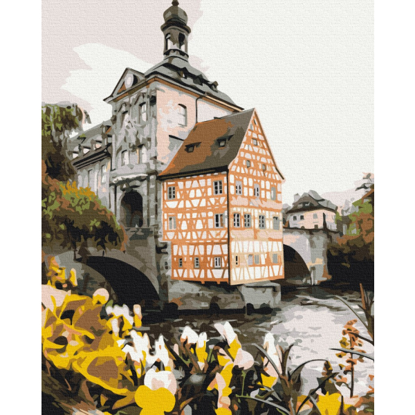 Картина по номерам Города - Німецький затишок