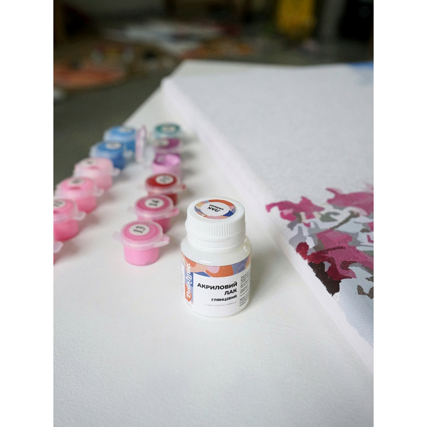 Акриловий лак - Защитный лак глянцевый (20 мл)