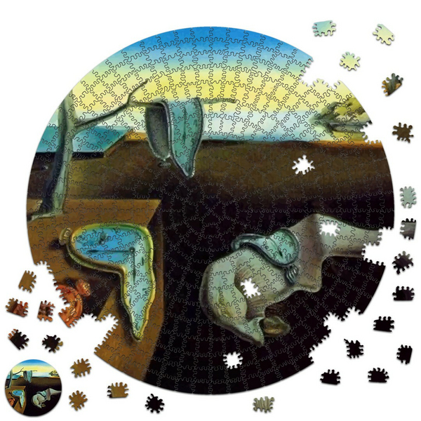 Дерев'яні пазли круглі - Сталість пам'яті