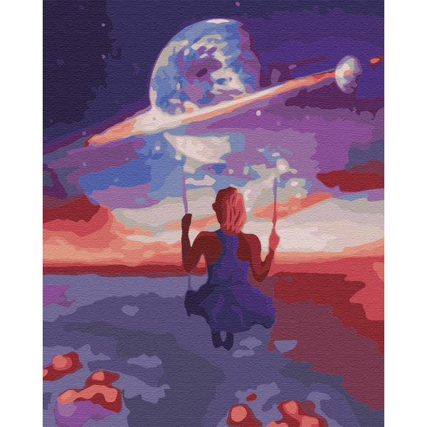 Картина по номерам Космос - Космические мечты