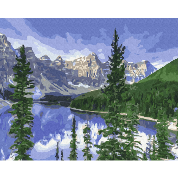 Картина по номерам Природа - Пейзажні гори