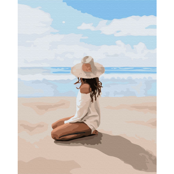 Картина по номерам Люди на картинах - Сонячні ванни