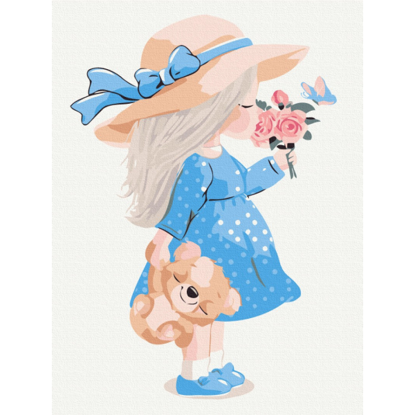 Картина по номерам Картины 30х40 - Маленькая леди