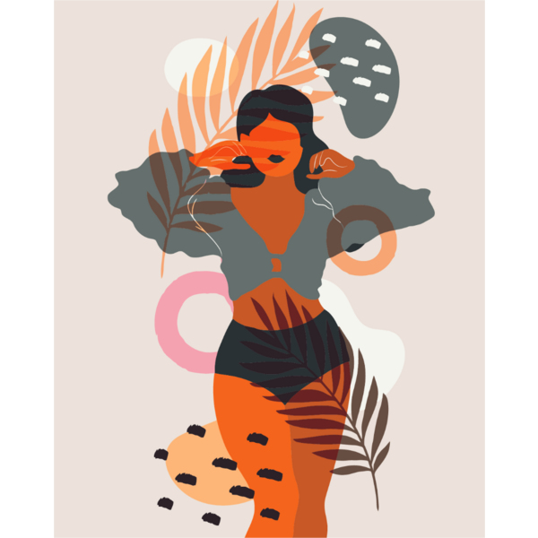 Картина по номерам Люди на картинах - Маніфест жіночої краси