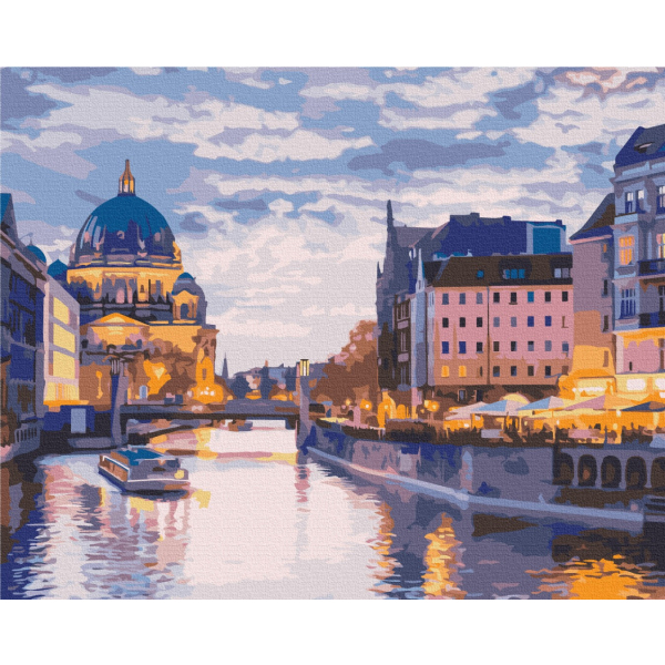 Картина по номерам Города - Канали старого міста