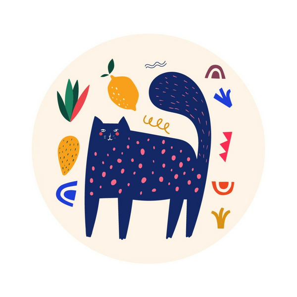 40 см - Синий мур (Размер L)