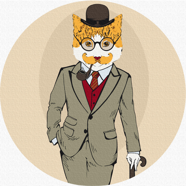 30 см - Кіт Холмс (Розмір M)