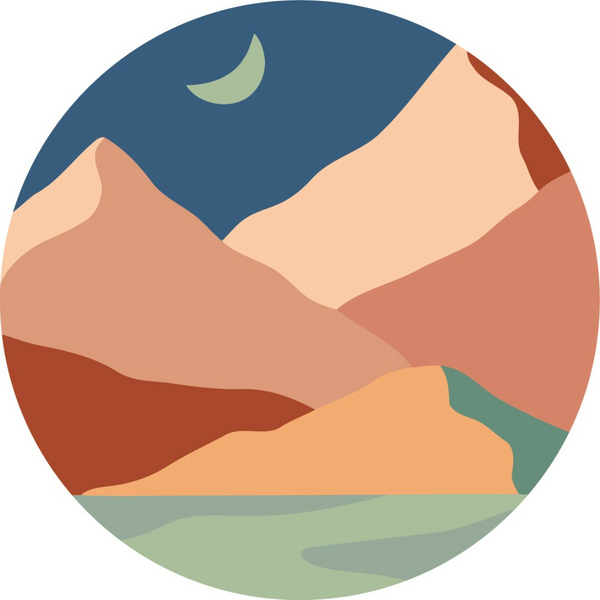 30 см - Перша фаза місяця (Розмір M)