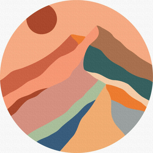 40 см - Друга фаза місяця (Розмір L)