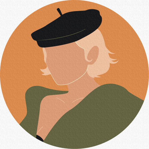 40 см - Париж в пастельних тонах (Розмір L)