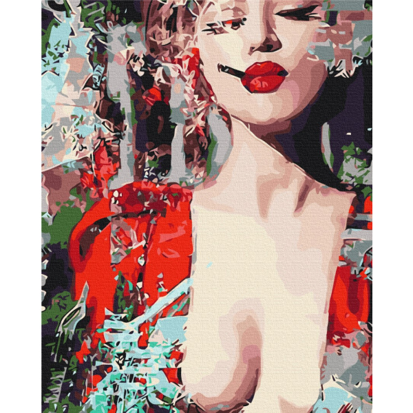 Картина по номерам Люди на картинах - Спокуса