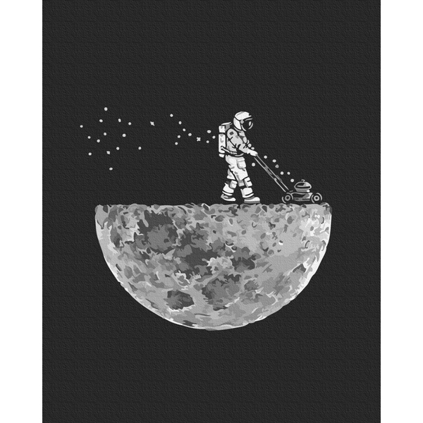 Картина по номерам Космос - Космічний садівник