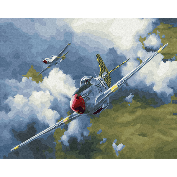 Картина по номерам Кораблі, автомобілі та літаки - На віражі