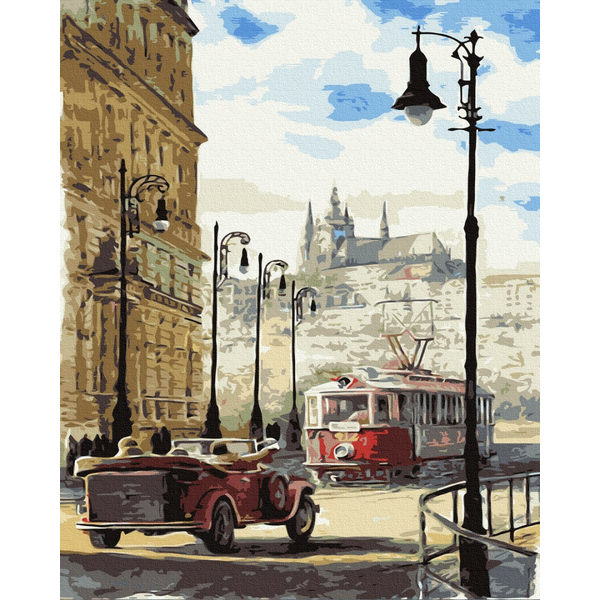 Картина по номерам Города - Лондон 20-х років