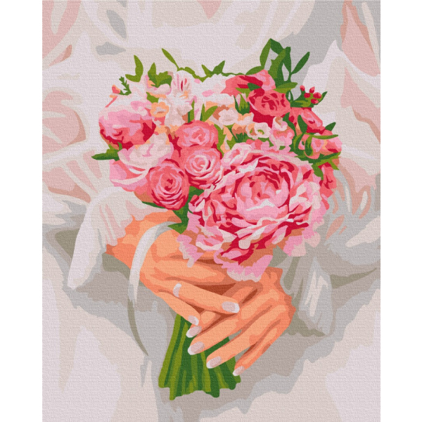 Картина по номерам Квіти - Особый букет