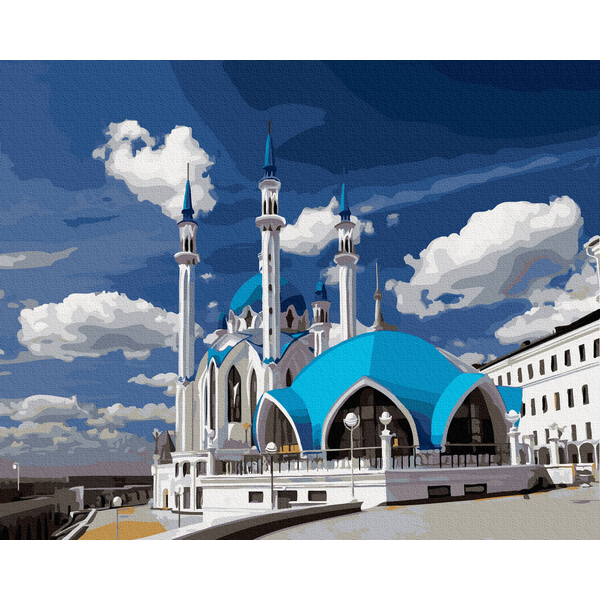 Картина по номерам Города - Блакитна мечеть