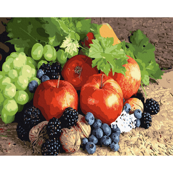 Картина по номерам Натюрморти - Осінній врожай