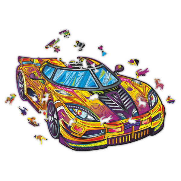 Дерев’яні пазли (281) - Машина