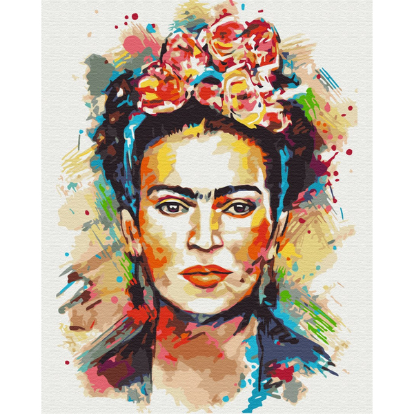 Картина по номерам Люди на картинах - Барвиста Фріда