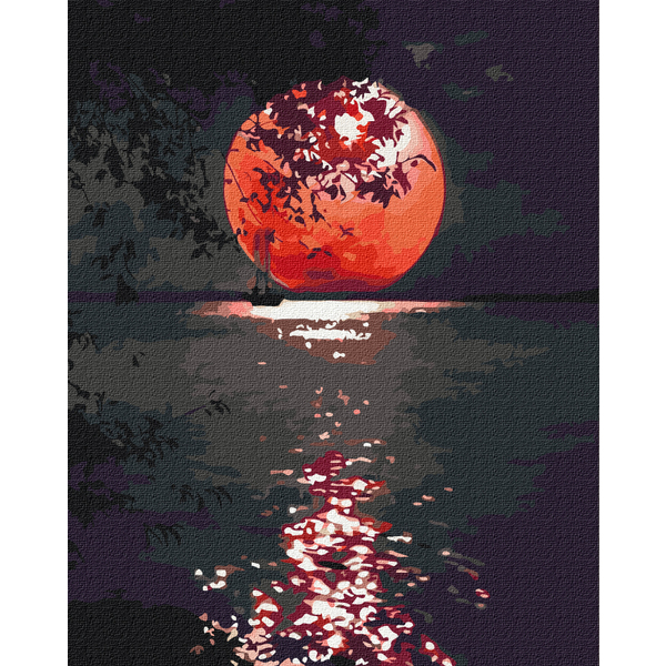 Картина по номерам Східна тематика - Японський вечір