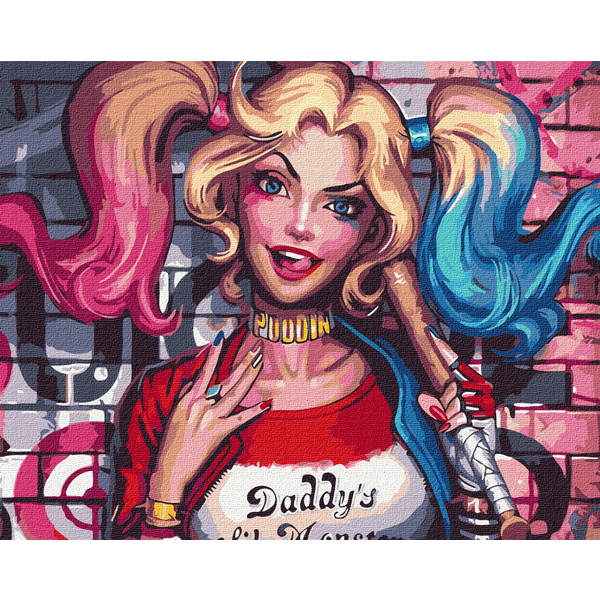 Картина по номерам Люди на картинах - Зухвала Харлі