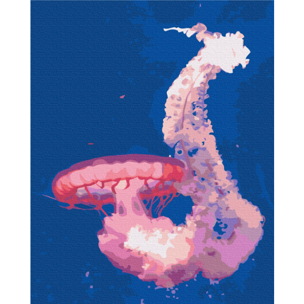 Картина по номерам Тварини, птахи та риби - Медуза в польоті