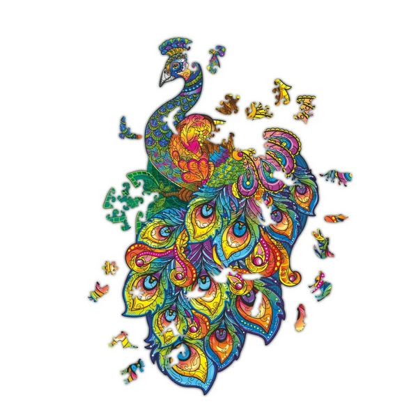 Дерев’яні пазли (281) - Пава