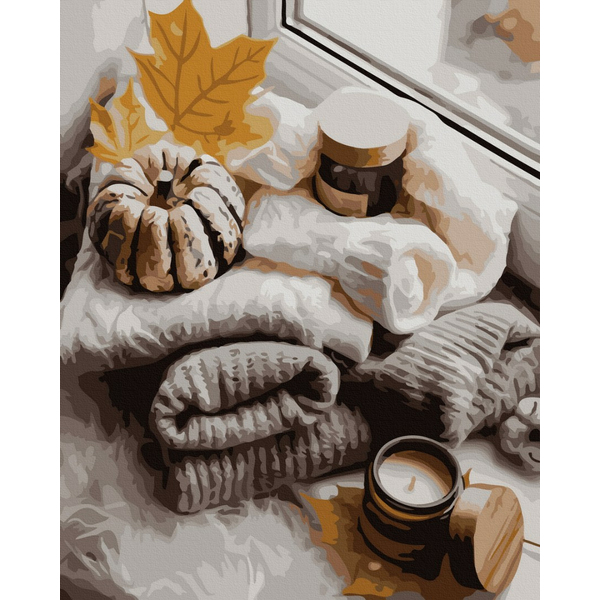 Картина по номерам Натюрморти - Осіння розкладка