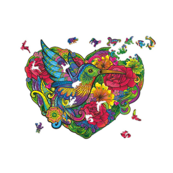 Дерев’яні пазли (281) - Колібрі