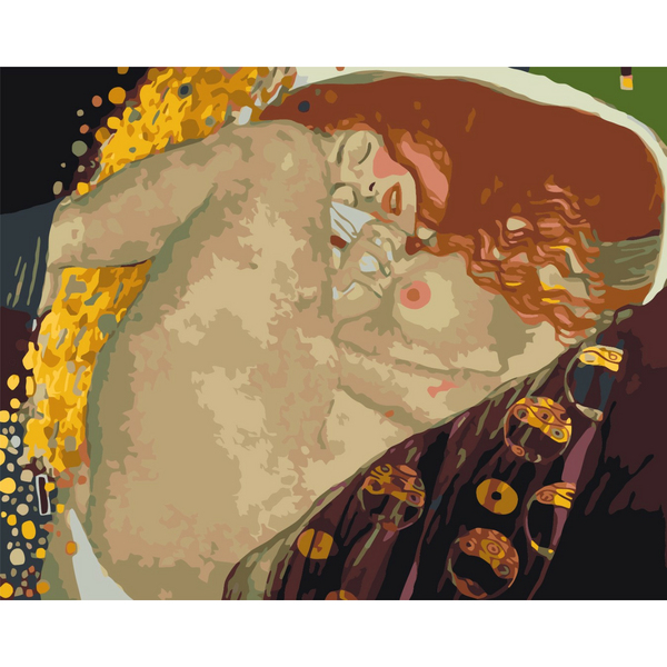 Картина по номерам Репродукції художників - Даная. Густав Клімт