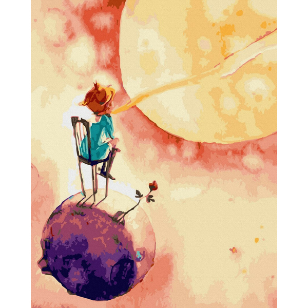 Картина по номерам Абстракції - Маленький принц