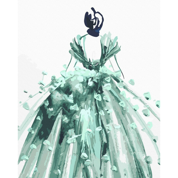 Картина по номерам Люди на картинах - Нарис для принцеси