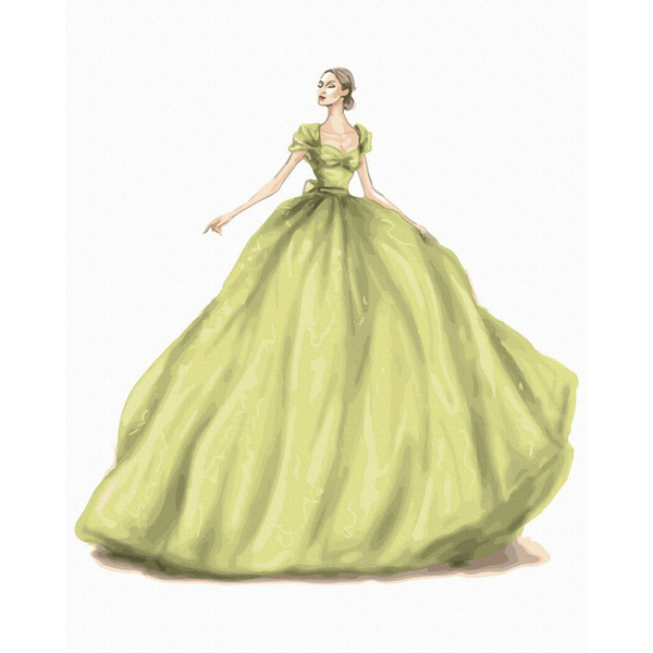 Картина по номерам Люди на картинах - Королева балу