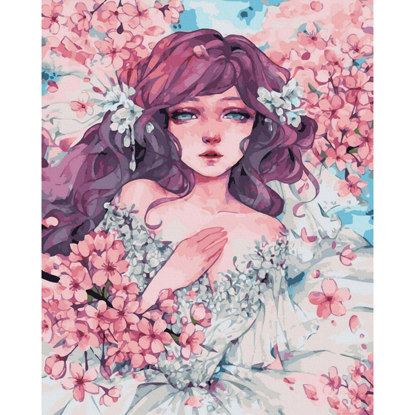 Картина по номерам Абстракції - Уособлення весни