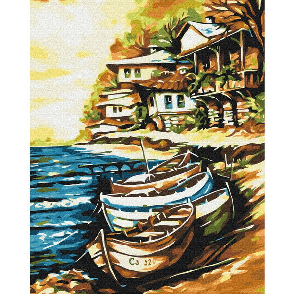 Картина по номерам Природа - Тиха гавань