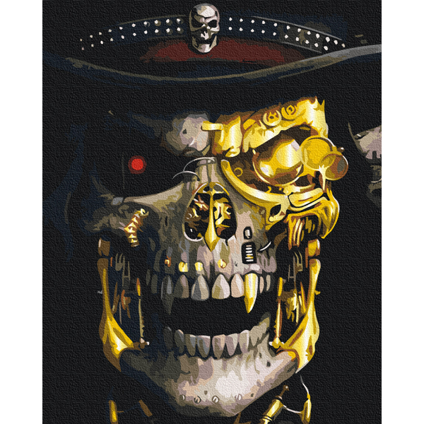 Картина по номерам із золотою фарбою - Золото Мексики