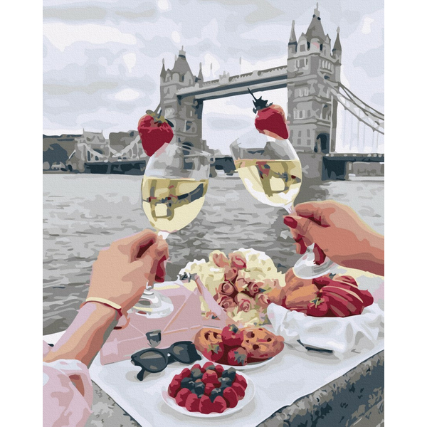 Картина по номерам Города - Келихи Лондона