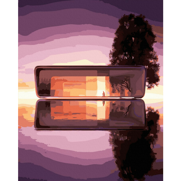 Картина по номерам Природа - Баланс з природою