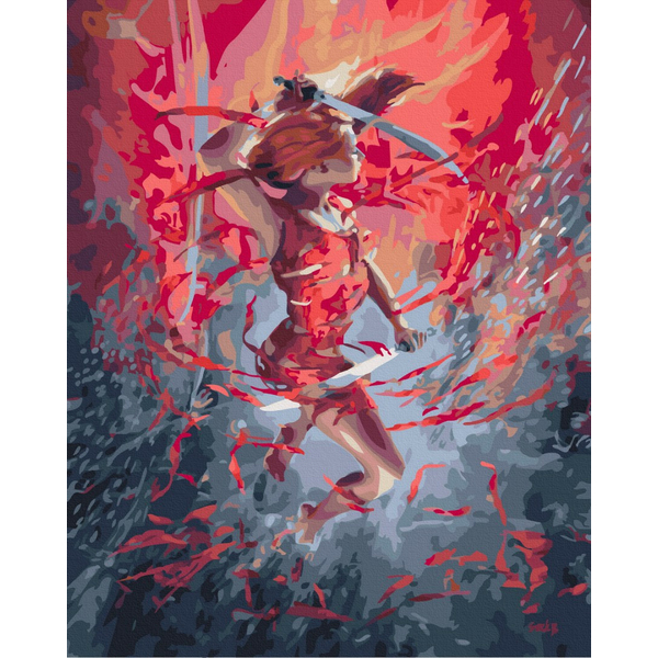 Картина по номерам Люди на картинах - Незламна пристрасть