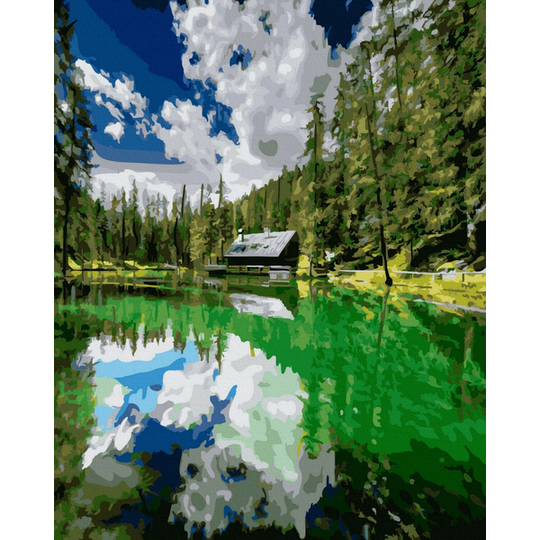 Картина по номерам Природа - Казка в лісі