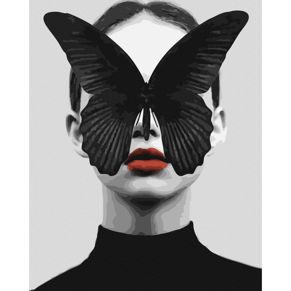 Картина по номерам Люди на картинах - Крилатий погляд