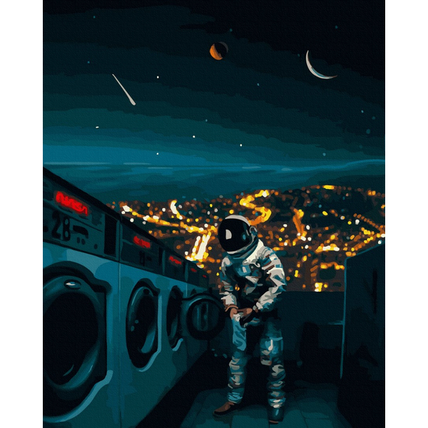 Картина по номерам Космос - Космічна чистота