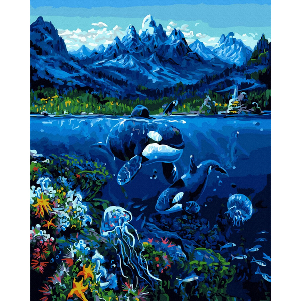 Картина по номерам Природа - Да світи природи