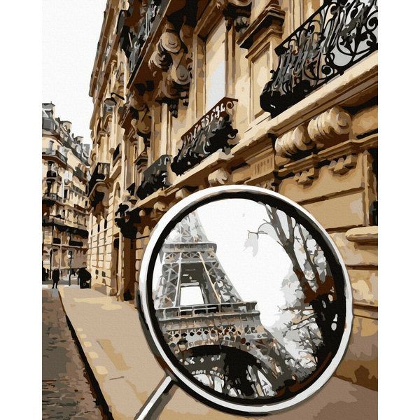 Картина по номерам Города - Поїздка в Парижі