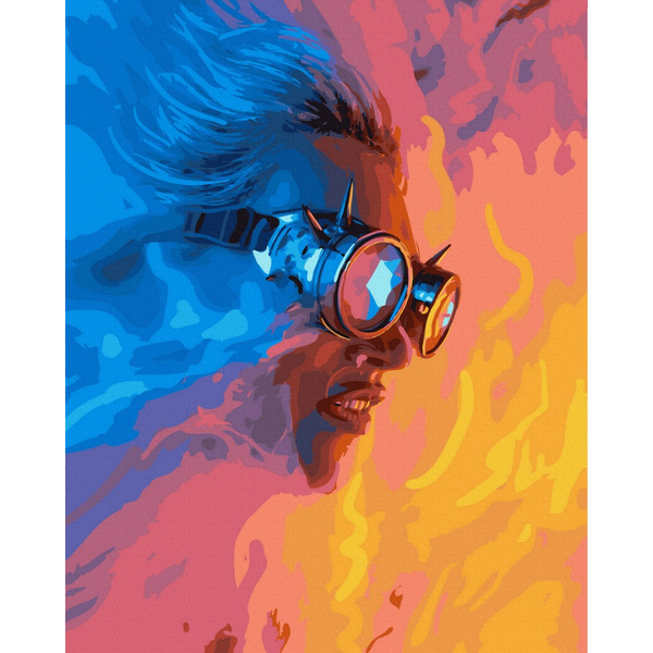 Картина по номерам Абстракції - Погляд в польоті