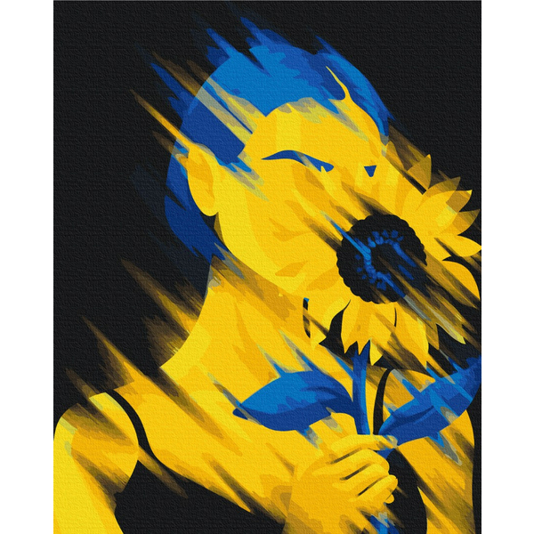 Картина по номерам Люди на картинах - Мы расцветем! ©Полина Скурихина